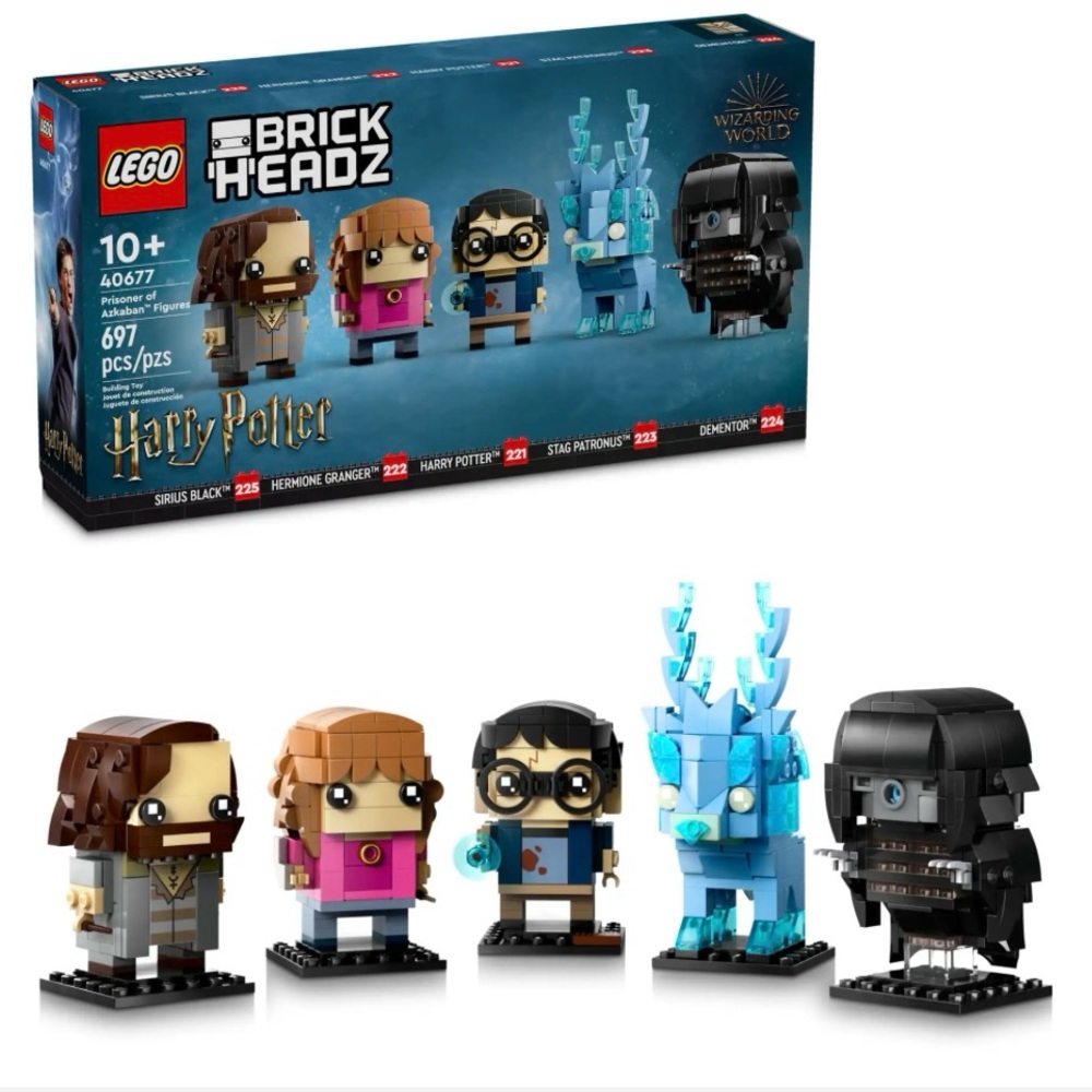 New LEGO Brick Headz 40677 Harry Potter Prisoner of Azkaban Figures Hermione